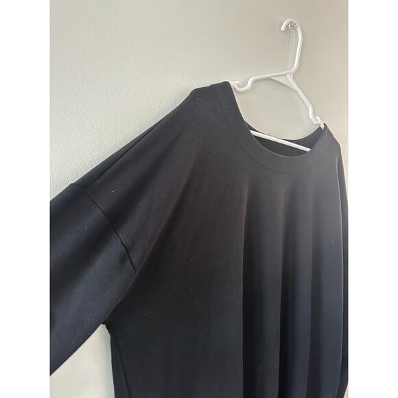 Banana Republic Sweater Women's XXL Black Scoop Neck Minimalist Winter Capsule - Picture 3 of 7